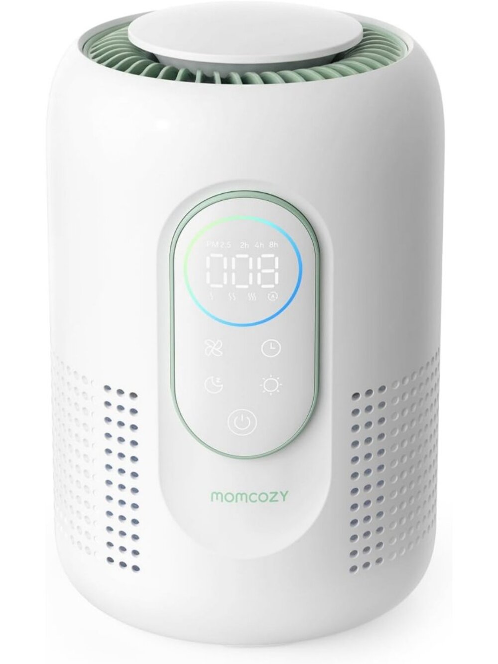 Air Purifier for Bedroom with Dimmable Night Light - Ideal for Small Rooms